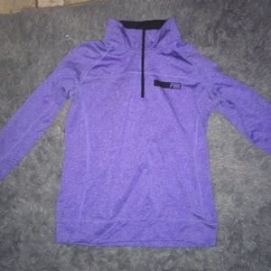 Purple quarter zip💜